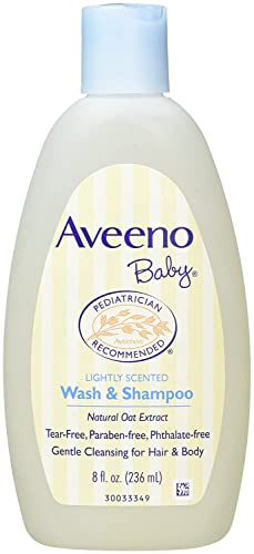 Image of Aveeno Baby Wash & Shampoo For Hair & Body, Tear-Free, 8 fl. Oz