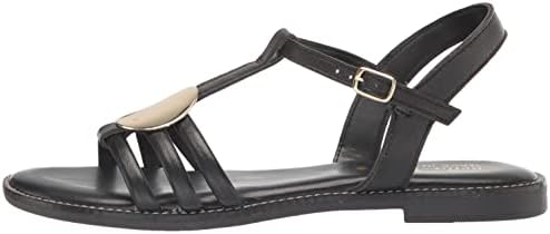 Bella Vita mens Vue-italy Flat Sandal, Black Leather, 8.5 Narrow US | Image 7