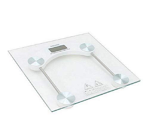 Basculas De Baño Digitales Max Star Báscula de Baño Digital 2 Opciones de Peso Kg/Lbs Vidrio Templado
