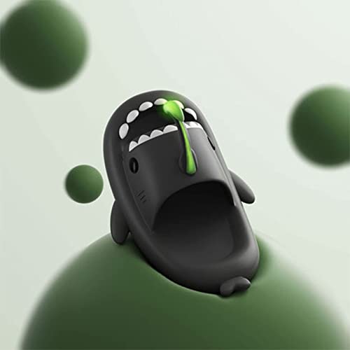 Jfxgjuv Angler Fish Slides - Shark Slides Angler Fish Slippers Glow in The Dark, Super Soft, Comfy, Silent and Anti-Slippery Slippers Sandals3