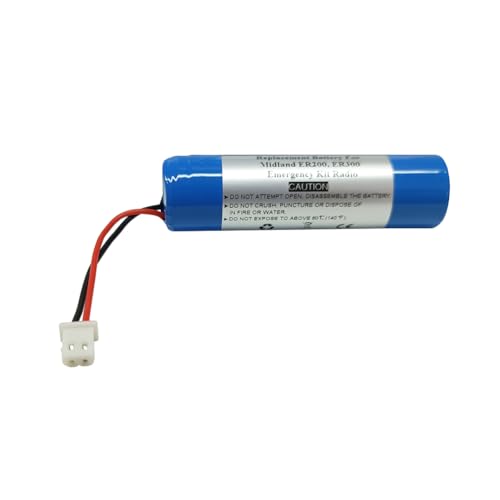 Batería BATT20L de 2600 mAh con 3,7 V de repuesto de larga duración para radio Midland ER300