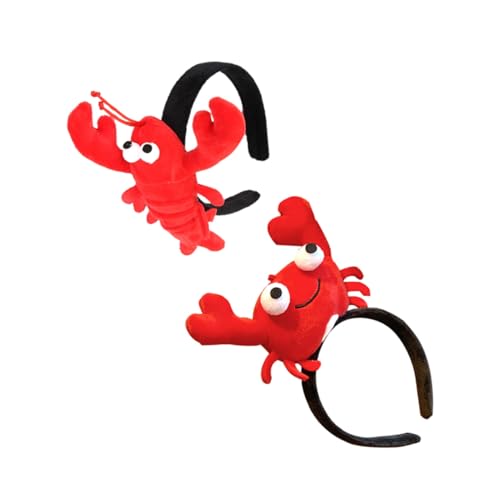 Serre-tête pour Halloween et mascarade : duo homard et crabe
