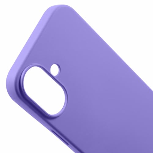 Image of ArmourPro Silicone Back Case for iPhone 16 Soft-Touch Case | Purple