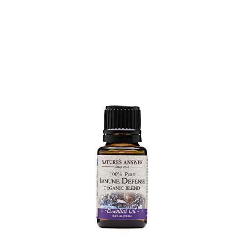 Nature's Answer 100% Pure Organic Essential Oil Blend, 0.5-Ounce, Aroma Defense