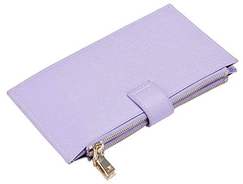 Travelambo Womens Multi Card Case Wallet & Front Pocket Minimalist Leather Slim Wallet #TOP3