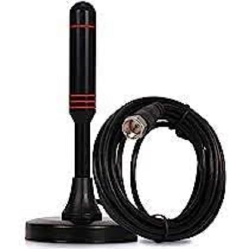 Antena Digital Hd 3.5dbi Interna Externa C/Imã 3m Tomate