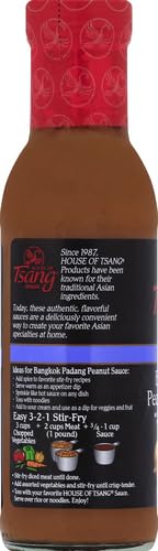 HOUSE OF TSANG Bangkok Peanut Sauce, 11.5 Oz