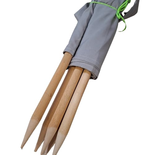 Aves-24 Windschutz 5m für Strand Garten See Meer SICHTSCHUTZ Wind Zaun Schutz Blickschutz Camping (Einfarbig - Grau)