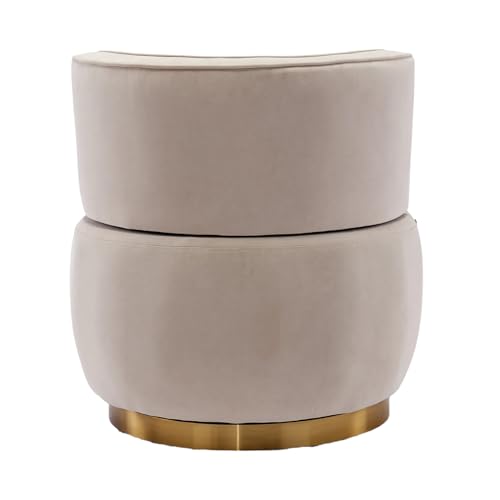 Sillón Plegable Velvet Beige miniatura 5