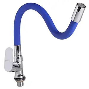 Marcoware Stainless Steel Kitchen Sink Tap with Ultra Flexible Spout, Table Mount, Chrome, Polished Finish