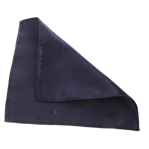 Holibanna Elegant Men's Pocket Square Holder for Suits Tuxedo Handkerchiefs Soft Polyester for Weddings Parties Business Events