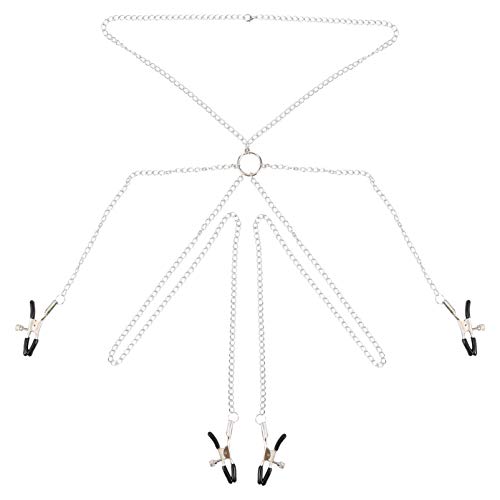 ARTIBETTER Pinça de Mamilo Clipe de Leite Clipe de Clitóris Mamilo Joias de Mamilo Clipe de Corrente