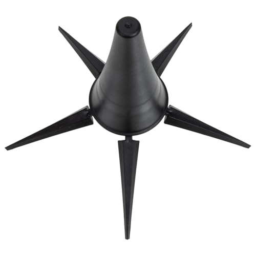 Baluue Tragbarer Klarinettenständer aus Robustem Abs mit Fünf Beinen Kratzfestem Instrumentenschutz Klappbarem Oboenhalter für Stabile Ablage von Windinstrumenten