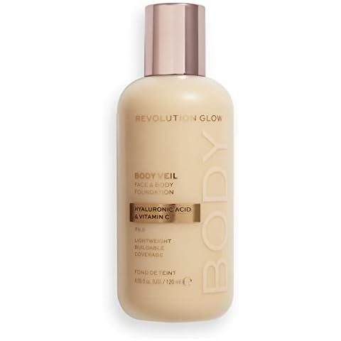 Base de cuerpo y cara Revolution Body Veil Foundation F8.5 Cover