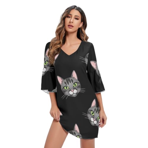 Robe en mousseline de soie légère pour masquer les bras avec élégance