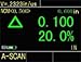 Accusize Industrial Tools Phase II+, Ultrasonic Thickness Gauge A & B Scan and Thru Coating Capability, Nist Traceable, Utg-4000