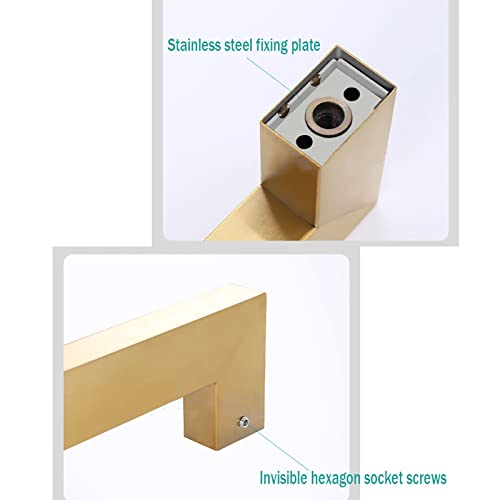 Poignée de porte push-pull pour rénovation douche verre et bois - 5