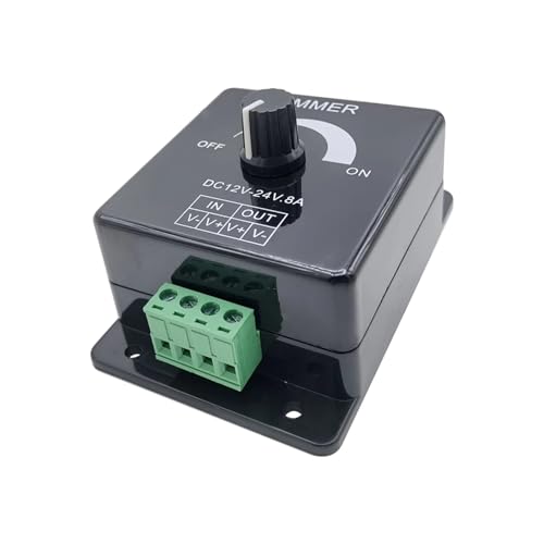 Interruptor brillo ajustable 8A para solucionar luz excesiva en bombillas 12V-24V