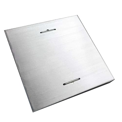 JLLEIZYZ Rejillas Desague Jardin, Rejilla De Agua De Lluvia, con Asa En La Parte Superior, Adecuadas para Aceras, Estacionamientos, Sótanos(50cm/19.7in)
