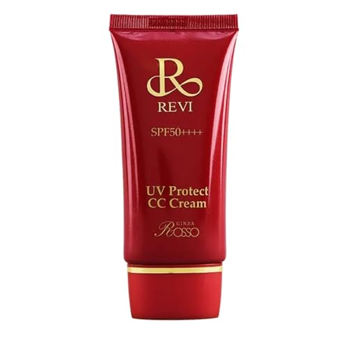 REVI UVプロテクト CCクリーム SPF50+ PA++++ 35g 多機能 1本5役 高保湿 ツヤ肌仕上げ 日本製