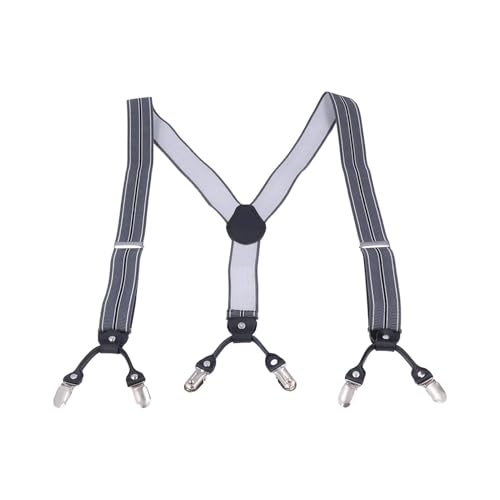 Tirantes para hombre en azul marino para trajes de oficina y ropa de diario
