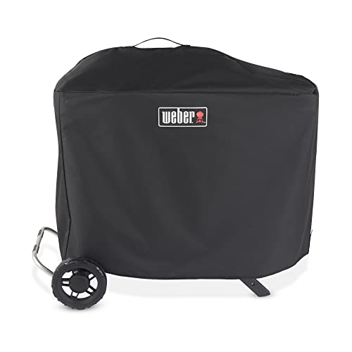 Weber Traveler Premium Grill Cover HeavyDuty Waterproof Polyester with Secure Straps Lightweight Fit for Upright Weber Traveler
