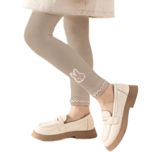 Girls Tights Comfortable Girls Leggings Breathable Nine Points Bottoming Pants for Girls 90cm to 150cm Autumn