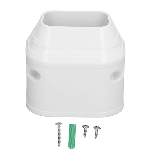 Mavaol Accesorios para cubiertas de tubos, elegante ocultación de líneas, aislamiento térmico y retardante de llama, para aires acondicionados de 1 5 HP, estética perfecta y fácil