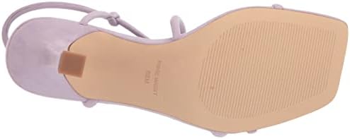 Nine West Women's Yuki Heeled Sandal, Light Lilac 530, 10 | Image 3