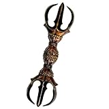 さんこしょ 三鈷しょう 三鈷杵 バジュラ 金剛杵密教 法具お守り 古美術 合格 受験 贈り物 [並行輸入品]