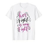 breast cancer awareness month in october we wear pink ribbon maglietta