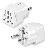 Pratique et Compact pour Vos Voyages : Adaptateur prise design compact et léger, ces adaptateurs de voyage se glissent facilement dans votre valise, sac à dos ou poche. Leur format pratique permet de les emporter partout et de garantir une connectivité fiable lors de vos déplacements internationaux