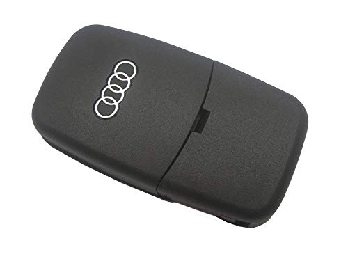Chave Canivete Audi A3 A4 2 Botões Emblema E Lamina Cr1620