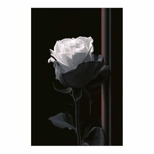 Toile decoration murale grand format 70x100cm | Impression monochrome