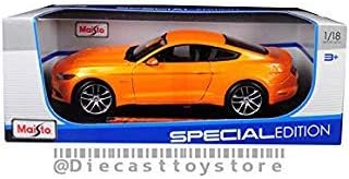 Maisto 1: 18 Special Edition - 2015 Ford Mustang (Orange)