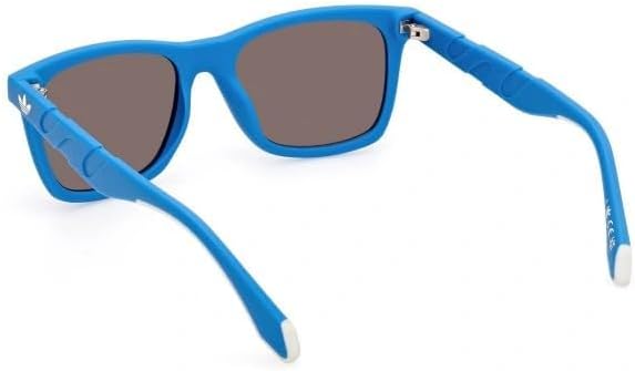 adidas Golf Men's OR0101 Full Rim Sport Sunglasses, Blue Frame/Blue Mirror Lens - Image 6