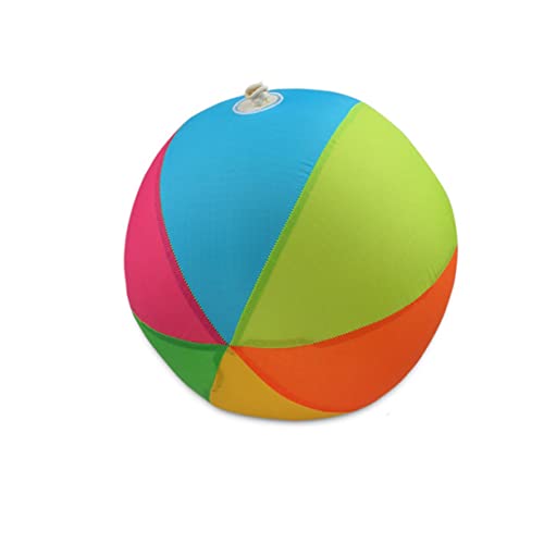 ERINGOGO 1Pc Inflatable Cloth Ball Latex Outdoor Play Interaction for Parents Bonding Soft Easy to Catch