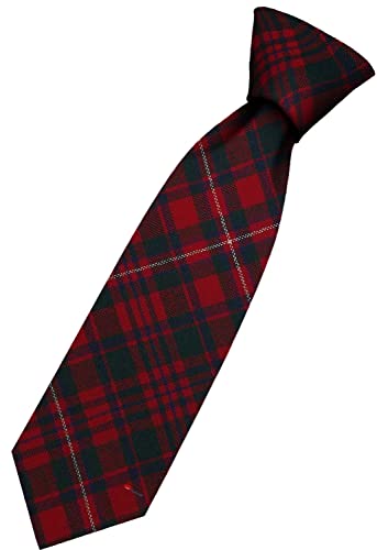 Cravate en laine homme MacKinnon Modern Tartan accessoire costume fabriqué Écosse
