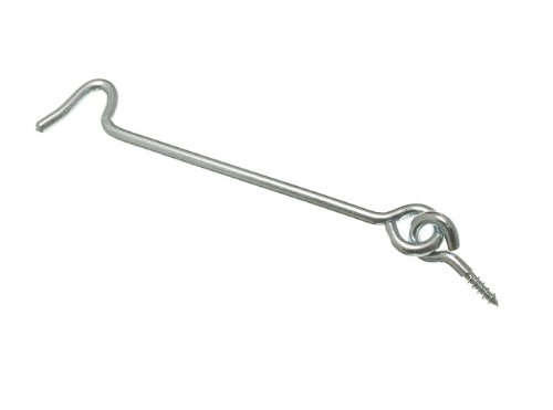 Crochets et œillets en acier BZP 100mm quincaillerie de fixation et ancrage fileté à visser
