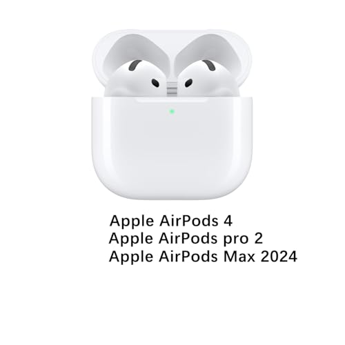 Cabo trançado USB C AirPods para AirPods 4, AirPods Pro (2ª geração), novos AirPods Max 2024, USB A