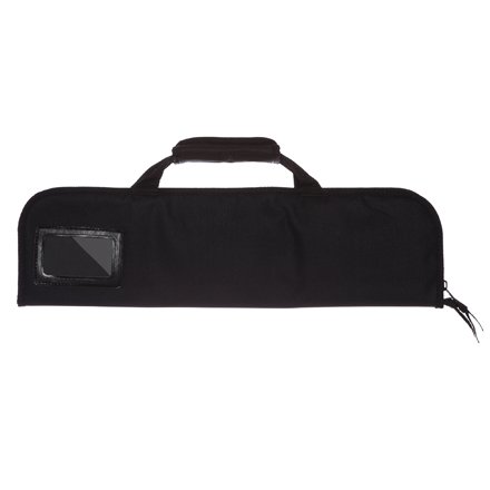 Ergo Chef, Black 5-Pocket Padded Chef's Knife Roll Bag, Bifold #TOP2