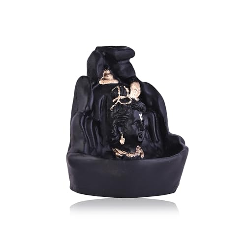 Image of Craftam Lord Krishna Backflow Incense Holder Decorative Showpiece with 20 backflow Cones