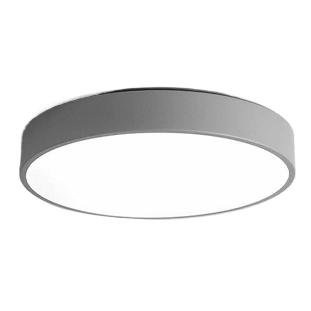 ITOSUI Ultra-Thin Led Ceiling Light Colorfularons Flat Modern Round Lighting Fixture 3000-6000K Dimmable Energy Saving Ceiling Lamp with Simple Acrylic Lampshade for Living Room BedrNatural-23.6In