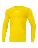 JAKO Kinder Longsleeve Comfort 2.0, Citro, XS