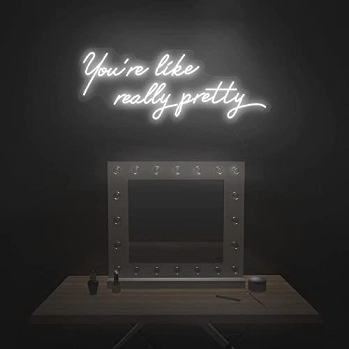 Image of LED Neon Sign Night Light for Wall Party Decor Bedroom Room Bar Wedding Home Birthday Art Decoration Christmas with USB Chain Light modulator 5v (lets party blue)
