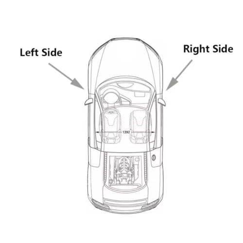 Couvercle rétroviseur pour Mazda CX4 avec finition haut de gamme et ajustement parfait - 4