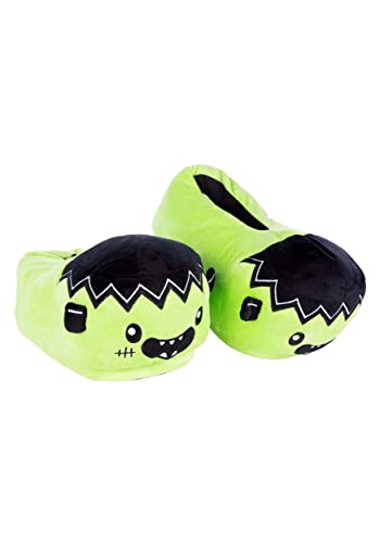 Fun Costumes Adult Green Frankenstein Slippers
