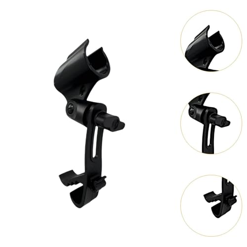 Drum Clip Rim Mic Clip Holder Accessory Mount Clamp Drum Mic Securing Clamp Mount Hardware con soporte para micrófono miniatura 5