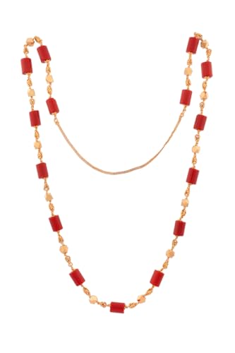 Image of Radha's Creations jewellery GSB mangalorean chain for women one gram gold