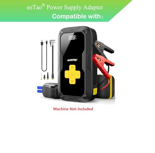 USBC 5V Car Charger Adapter Rechargeable Compatible with AUXITO AJ01 Portable Jump Starter Air Compressor 11200mAh Lithi - Additional View